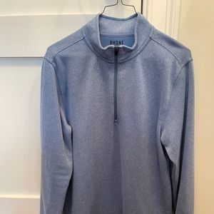 Rhone Commuter 1/4 Zip - Blue - Medium